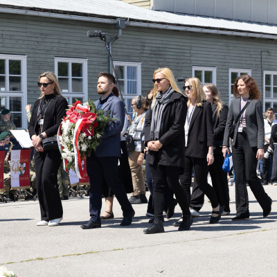 Befreiungsfeier 2025 Kranzniederlegungen © MKÖ/Alissar Najjar