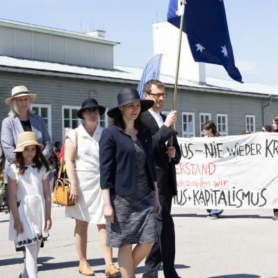 Befreiungsfeier 2025 Kranzniederlegungen © MKÖ/Alissar Najjar