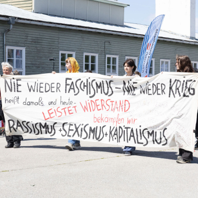 Befreiungsfeier 2025 Kranzniederlegungen © MKÖ/Alissar Najjar