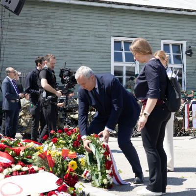 Befreiungsfeier 2025 Kranzniederlegungen © MKÖ/Alissar Najjar