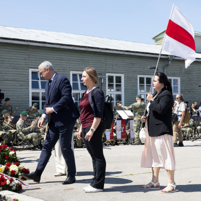 Befreiungsfeier 2025 Kranzniederlegungen © MKÖ/Alissar Najjar