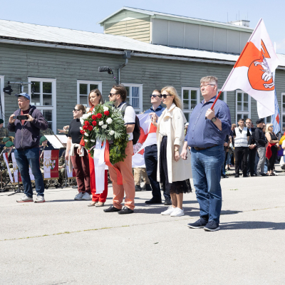 Befreiungsfeier 2025 Kranzniederlegungen © MKÖ/Alissar Najjar