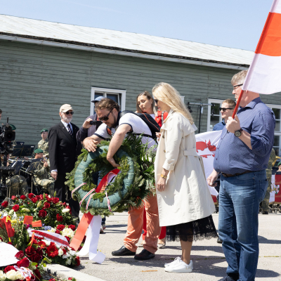 Befreiungsfeier 2025 Kranzniederlegungen © MKÖ/Alissar Najjar