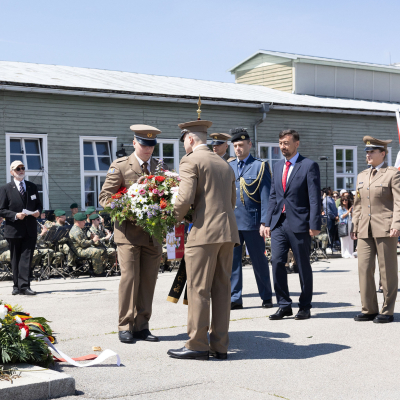 Befreiungsfeier 2025 Kranzniederlegungen © MKÖ/Alissar Najjar