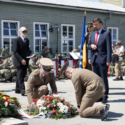 Befreiungsfeier 2025 Kranzniederlegungen © MKÖ/Alissar Najjar