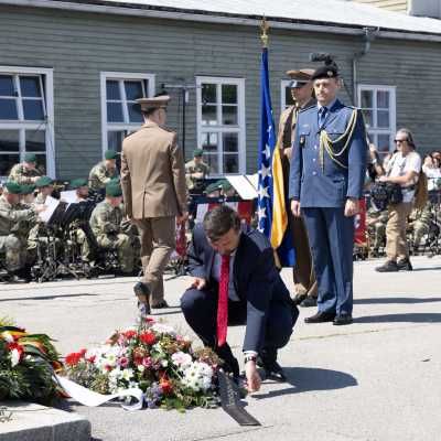 Befreiungsfeier 2025 Kranzniederlegungen © MKÖ/Alissar Najjar