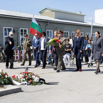 Befreiungsfeier 2025 Kranzniederlegungen © MKÖ/Alissar Najjar