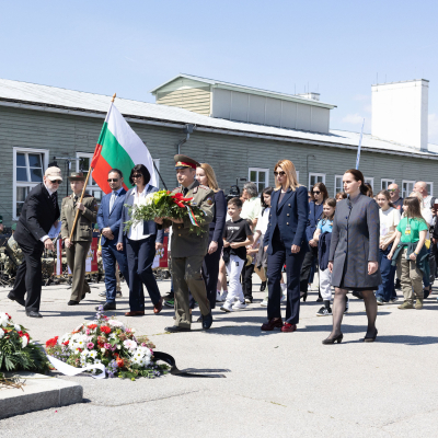 Befreiungsfeier 2025 Kranzniederlegungen © MKÖ/Alissar Najjar