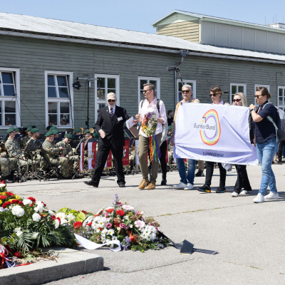 Befreiungsfeier 2025 Kranzniederlegungen © MKÖ/Alissar Najjar