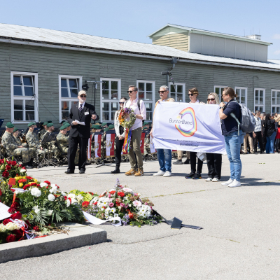 Befreiungsfeier 2025 Kranzniederlegungen © MKÖ/Alissar Najjar