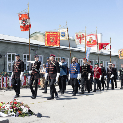 Befreiungsfeier 2025 Kranzniederlegungen © MKÖ/Alissar Najjar
