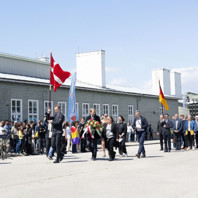 Befreiungsfeier 2025 Kranzniederlegungen © MKÖ/Alissar Najjar