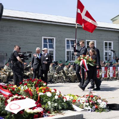 Befreiungsfeier 2025 Kranzniederlegungen © MKÖ/Alissar Najjar