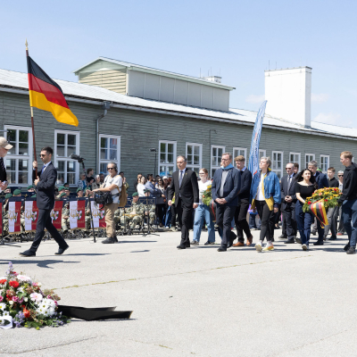 Befreiungsfeier 2025 Kranzniederlegungen © MKÖ/Alissar Najjar
