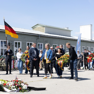 Befreiungsfeier 2025 Kranzniederlegungen © MKÖ/Alissar Najjar