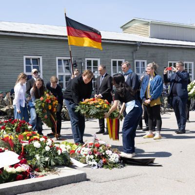 Befreiungsfeier 2025 Kranzniederlegungen © MKÖ/Alissar Najjar