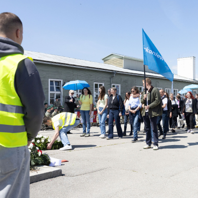 Befreiungsfeier 2025 Kranzniederlegungen © MKÖ/Alissar Najjar