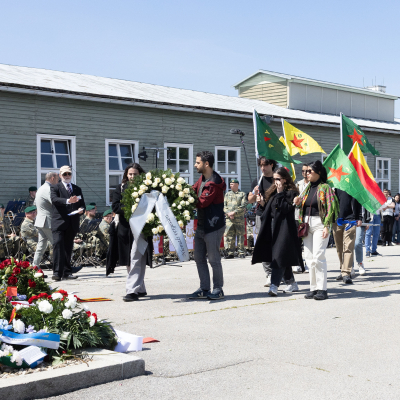 Befreiungsfeier 2025 Kranzniederlegungen © MKÖ/Alissar Najjar