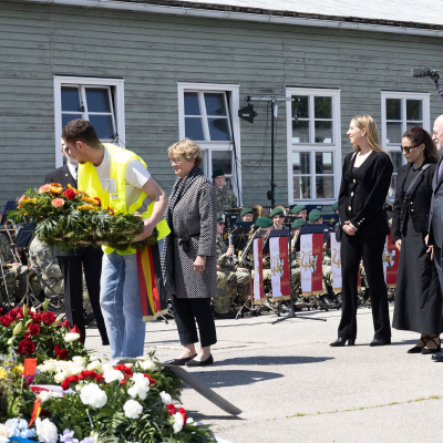 Befreiungsfeier 2025 Kranzniederlegungen © MKÖ/Alissar Najjar