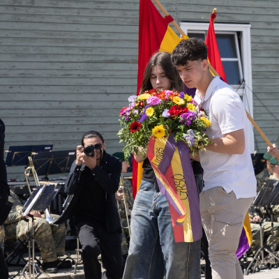 Befreiungsfeier 2025 Kranzniederlegungen © MKÖ/Alissar Najjar