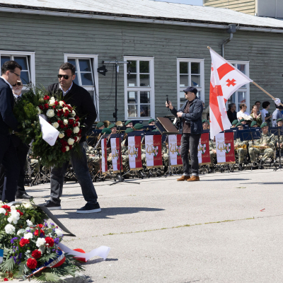 Befreiungsfeier 2025 Kranzniederlegungen © MKÖ/Alissar Najjar