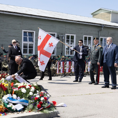 Befreiungsfeier 2025 Kranzniederlegungen © MKÖ/Alissar Najjar