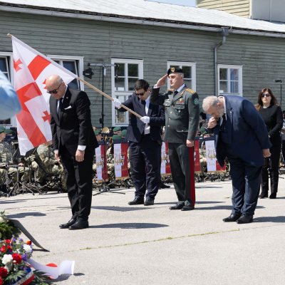 Befreiungsfeier 2025 Kranzniederlegungen © MKÖ/Alissar Najjar