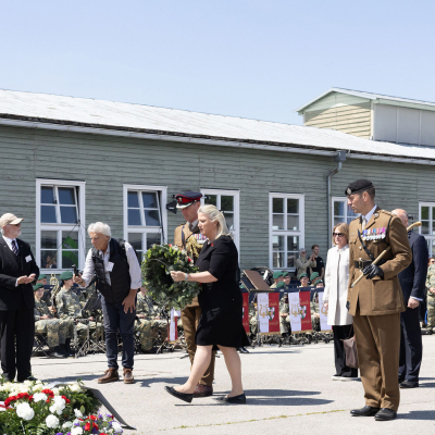 Befreiungsfeier 2025 Kranzniederlegungen © MKÖ/Alissar Najjar