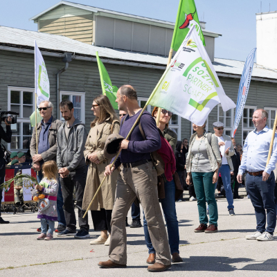 Befreiungsfeier 2025 Kranzniederlegungen © MKÖ/Alissar Najjar