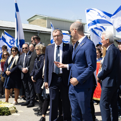 Befreiungsfeier 2025 Kranzniederlegungen © MKÖ/Alissar Najjar