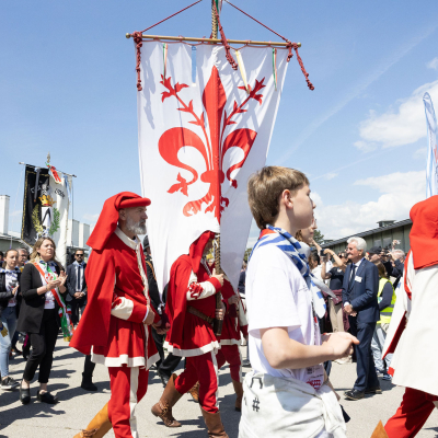 Befreiungsfeier 2025 Kranzniederlegungen © MKÖ/Alissar Najjar