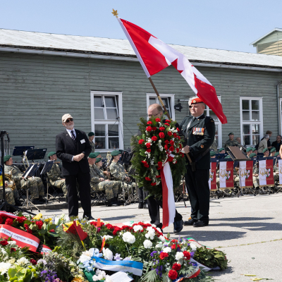 Befreiungsfeier 2025 Kranzniederlegungen © MKÖ/Alissar Najjar