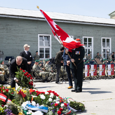 Befreiungsfeier 2025 Kranzniederlegungen © MKÖ/Alissar Najjar