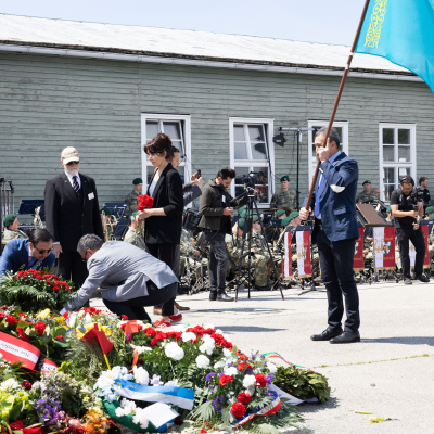 Befreiungsfeier 2025 Kranzniederlegungen © MKÖ/Alissar Najjar