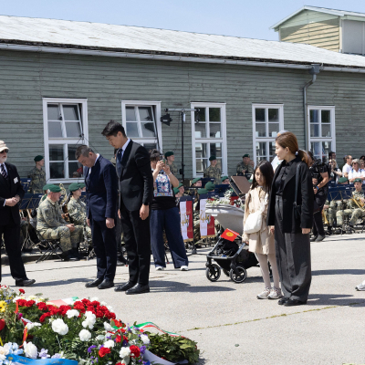 Befreiungsfeier 2025 Kranzniederlegungen © MKÖ/Alissar Najjar