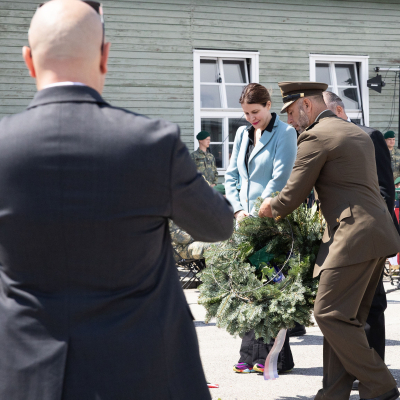 Befreiungsfeier 2025 Kranzniederlegungen © MKÖ/Alissar Najjar