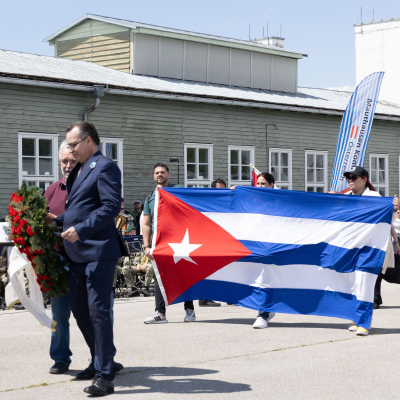 Befreiungsfeier 2025 Kranzniederlegungen © MKÖ/Alissar Najjar