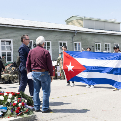 Befreiungsfeier 2025 Kranzniederlegungen © MKÖ/Alissar Najjar