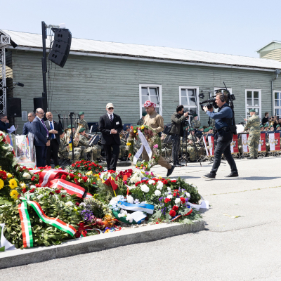 Befreiungsfeier 2025 Kranzniederlegungen © MKÖ/Alissar Najjar