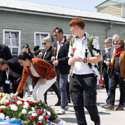 Befreiungsfeier 2025 Kranzniederlegungen © MKÖ/Alissar Najjar