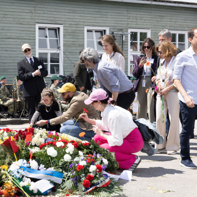 Befreiungsfeier 2025 Kranzniederlegungen © MKÖ/Alissar Najjar