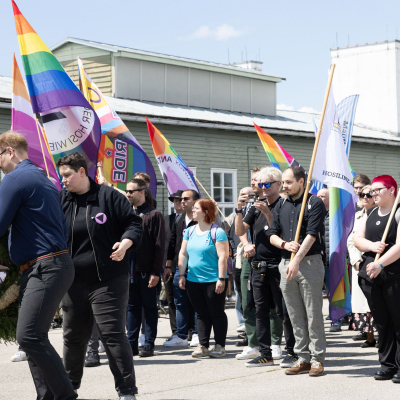 Befreiungsfeier 2025 Kranzniederlegungen © MKÖ/Alissar Najjar