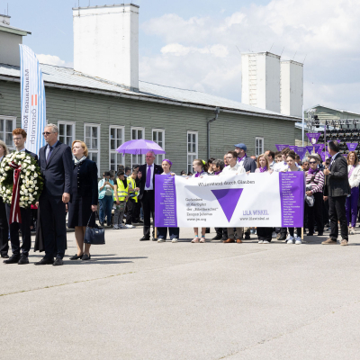 Befreiungsfeier 2025 Kranzniederlegungen © MKÖ/Alissar Najjar