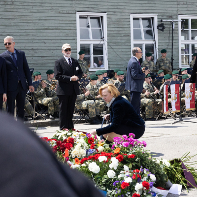 Befreiungsfeier 2025 Kranzniederlegungen © MKÖ/Alissar Najjar