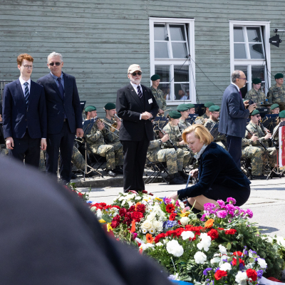 Befreiungsfeier 2025 Kranzniederlegungen © MKÖ/Alissar Najjar