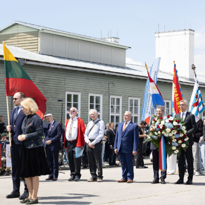 Befreiungsfeier 2025 Kranzniederlegungen © MKÖ/Alissar Najjar