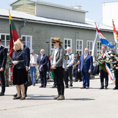 Befreiungsfeier 2025 Kranzniederlegungen © MKÖ/Alissar Najjar