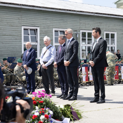 Befreiungsfeier 2025 Kranzniederlegungen © MKÖ/Alissar Najjar