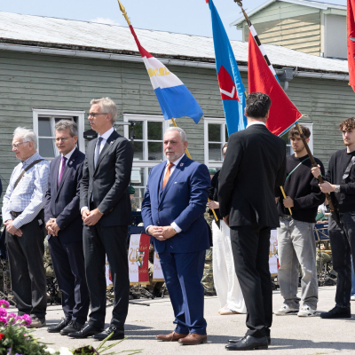 Befreiungsfeier 2025 Kranzniederlegungen © MKÖ/Alissar Najjar