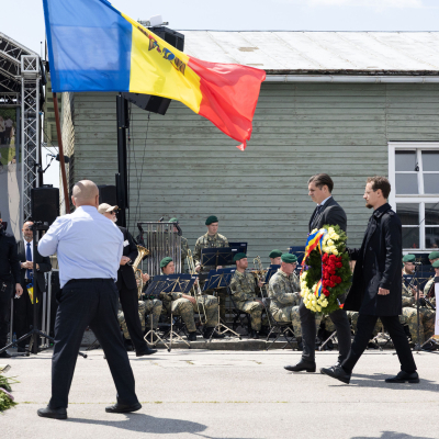 Befreiungsfeier 2025 Kranzniederlegungen © MKÖ/Alissar Najjar